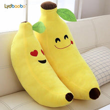 Load image into Gallery viewer, Funny Creative Cartoon Banana Stuffed Soft Pillow Sofa Cushion Baby Lovely Plush Doll Kids Fruit Toys Children Birthday Gifts